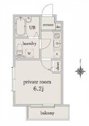 ECLAS北千住の間取り画像