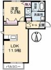 ハーブ上ヶ原Ⅳの間取り画像