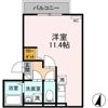 アンジュール神谷の間取り画像