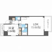 プレジオ江坂ROUGEの間取り画像