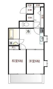 YM上板橋 パーシモンハウスの間取り画像