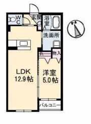 コンソラーレ 壱番館の間取り画像