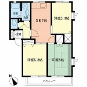 フォンテーヌドミールDの間取り画像
