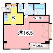 シティハウス大宮の間取り画像