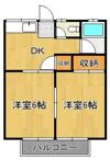 カーサ湯川の間取り画像