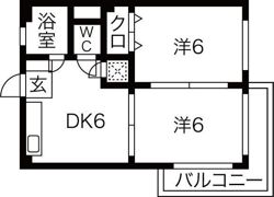 明治第2ビルの間取り画像