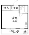 カレッジハイツⅡの間取り画像