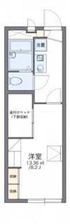 レオパレススカイヒルズの間取り画像