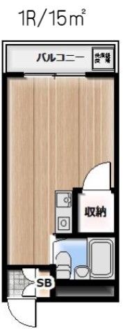 メゾン丸山の間取り画像