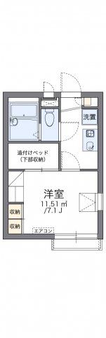 レオパレス五月山の間取り画像