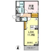 D-ROOM KUBOTA Ⅱの間取り画像