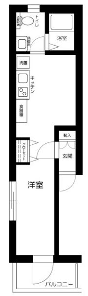 パルゼ東長崎の間取り画像