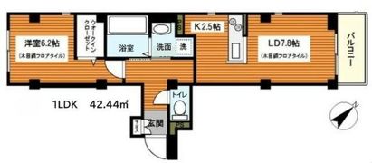 BAY WOOD YOKOHAMAの間取り画像