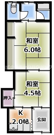 栄町文化の間取り画像