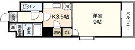 クロスデータビル73の間取り画像