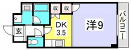 クロスデータビル73の間取り画像
