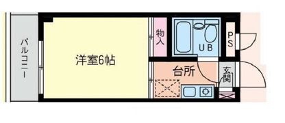 ニュー瑞江の間取り画像