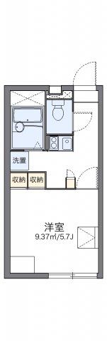 レオパレスカンタービレの間取り画像