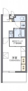 レオパレスグリーンヒルの間取り画像