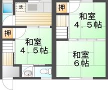 ラメゾン日比の間取り画像