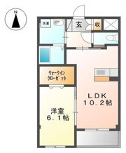 アメニティハイツの間取り画像