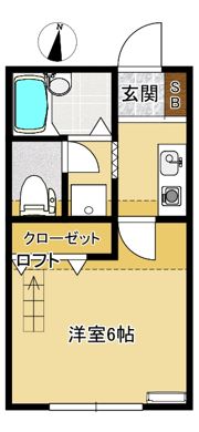 ハートランドながるの間取り画像