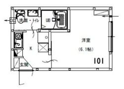 アルサーヴ千葉の間取り画像