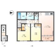 東成区玉津3丁目アパート新築工事の間取り画像