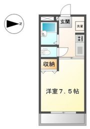 パープルメゾンⅡの間取り画像
