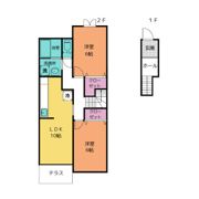 テポーレ岩田の間取り画像
