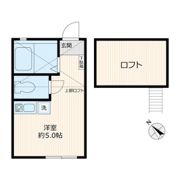 ヒルズ横浜岸谷の間取り画像