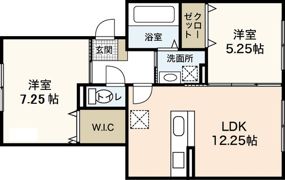 ルミエルの間取り画像