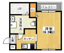 グランビア海山町の間取り画像