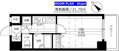 ステージファースト神楽坂の間取り画像