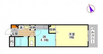 広電コイン通りビルの間取り画像