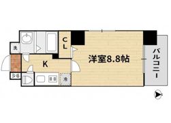 グランフォンテーヌ奉還町の間取り画像