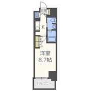 コンフォリア北浜の間取り画像