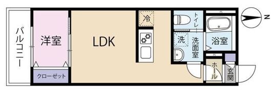 ミモザイズム五反野の間取り画像