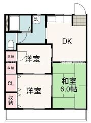ベルメゾン6の間取り画像