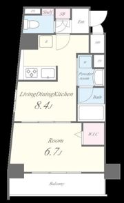 TS INFINIの間取り画像