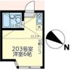 ユナイト上町ヘルマンミュラーの間取り画像