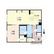 シャーメゾン Bloom Stageの間取り画像