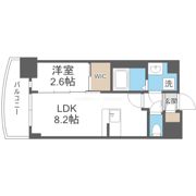 セレニテ天六ミラクの間取り画像