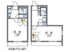 レオパレスLuceⅠの間取り画像