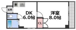 カーサAYの間取り画像