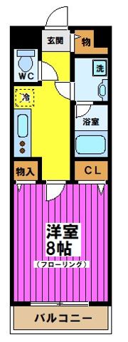 ルビサージュの間取り画像