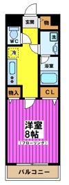 ルビサージュの間取り画像