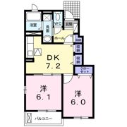 シャロームⅠの間取り画像