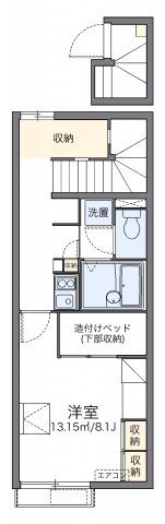 レオパレス天草Ⅰの間取り画像