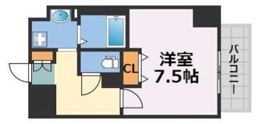 エスライズ天満パークサイドの間取り画像